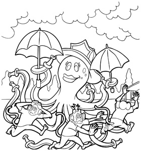 Fire Safe Friends Colouring Book